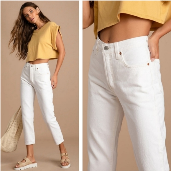 Levi's 501 Jeans Cloud Over White - Picture 6 of 14